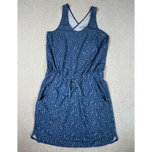 Patagonia Women S Blue Fleetwith Tank Dress Lightweight Crossback Outdoor Dress